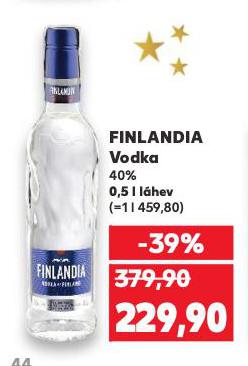 FINLANDIA VODKA