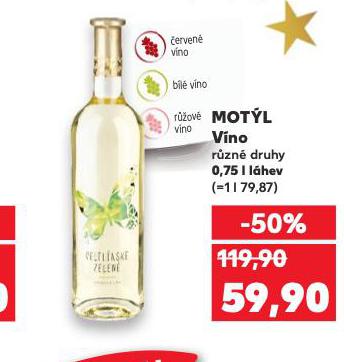 MOTÝL VÍNO