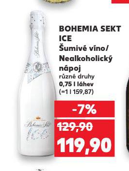 BOHEMIA SEKT ICE NEALKOHOLICK NPOJ