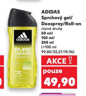 ADIDAS SPRCHOVÝ GEL