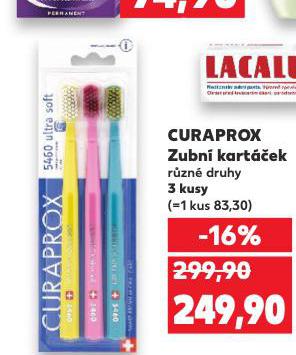 CURAPROX ZUBNÍ KARTÁČEK