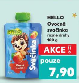 HELLO OVOCNÁ SVAČINKA