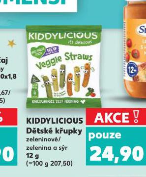 KIDDYLICIOUS DĚTSKÉ KŘUPKY