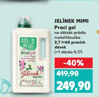 JELÍNEK MIMI PRACÍ GEL
