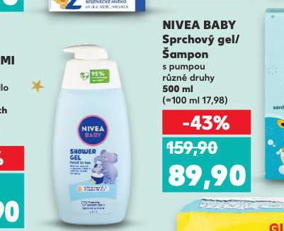 NIVEA BABY ŠAMPON