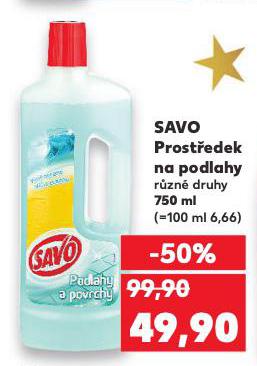 SAVO PROSTŘEDEK NA PODLAHY