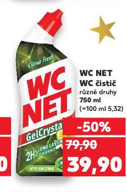WC NET WC ČISTIČ