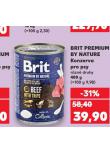 BRIT PREMIUM BY NATURE KONZERVA PRO PSY