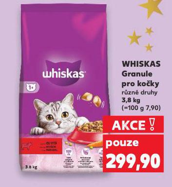 WHISKAS GRANULE PRO KOČKY