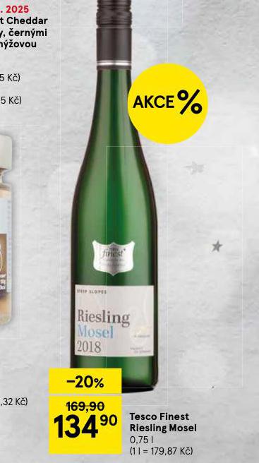 TESCO FINEST RIESLING MOSEL