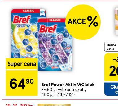 BREF POWER AKTIV WC BLOK