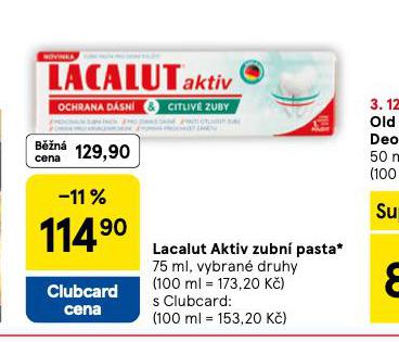 LACALUT AKTIV ZUBNÍ PASTA