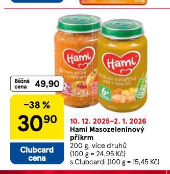 HAMI MASOZELENINOVÝ PŘÍKRM