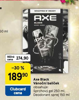 AXE BLACK VÁNOČNÍ BALÍČEK