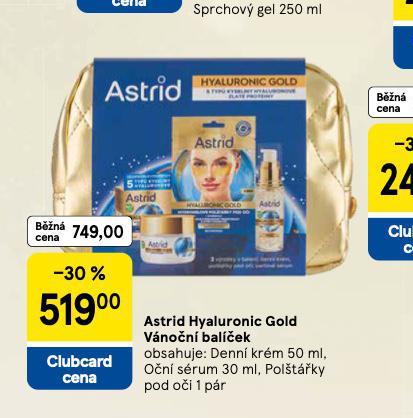 ASTRID HYALURONIC GOLD VÁNOČNÍ BALÍČEK