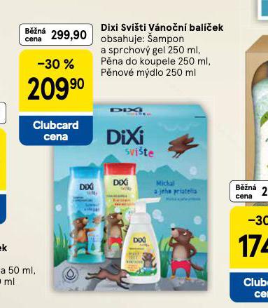 DIXI SVIŠTI VÁNOČNÍ BALÍČEK