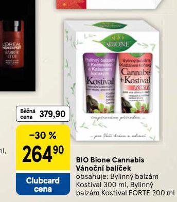 BIO BIONE CANNABIS VÁNOČNÍ BALÍČEK