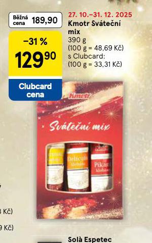 KMOTR SVÁTEČNÍ MIX