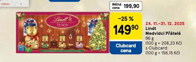 LINDT MEDVÍDCI PŘÁTELÉ