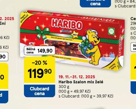 HARIBO SZALON MIX ŽELÉ