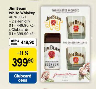 JIM BEAM WHITE WHISKEY