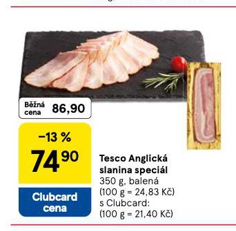 ANGLICKÁ SLANINA SPECIÁL