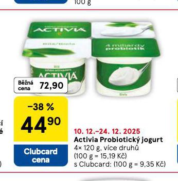 ACTIVIA PROBIOTICKÝ JOGURT