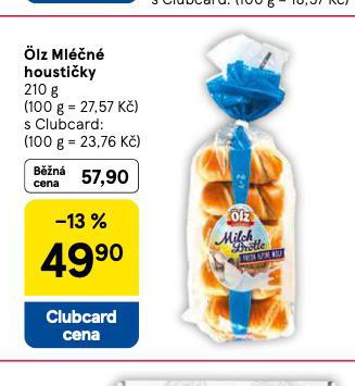 ÖLZ MLÉČNÉ HOUSTIČKY