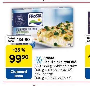 FROSTA LABUŽNICKÉ RYBÍ FILÉ