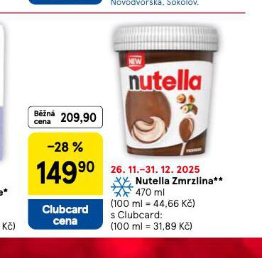 NUTELLA ZMRZLINA