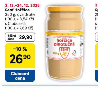 SENF HOŘČICE