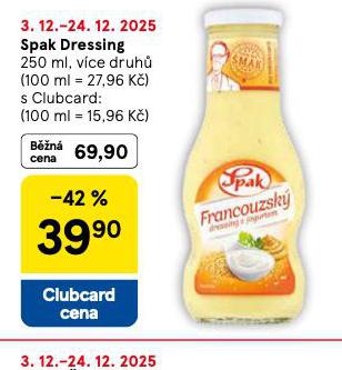 SPAK DRESSING