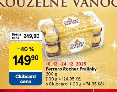 FERRERO ROCHER PRALINKY