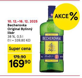 BECHEROVKA ORIGINAL BYLINNÝ LIKÉR