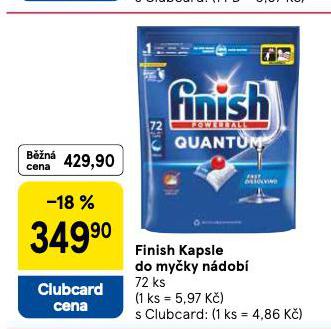 FINISH KAPSLE DO MYČKY