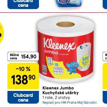 KLEENEX JUMBO KUCHYŇSKÉ UTĚRKY