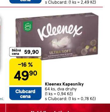KLEENEX KAPESNÍKY