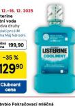LISTERINE ÚSTNÍ VODA