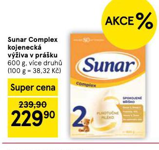 SUNAR COMPLEX KOJENECKÁ VÝŽIVA