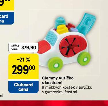 CLEMMY AUTÍČKO S KOSTKAMI