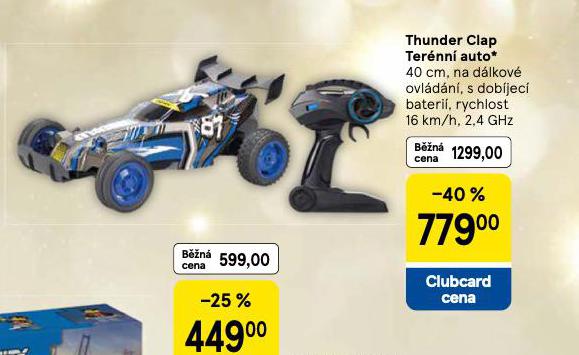 THUNDER CLAP TERÉNNÍ AUTO