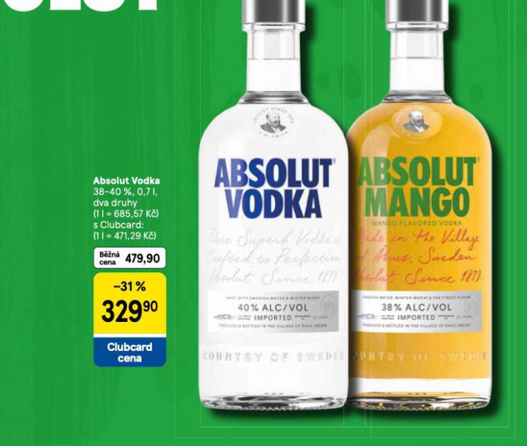 ABSOLUT VODKA