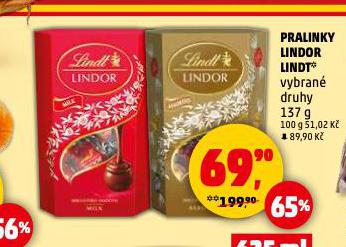 PRALINKY LINDOR LINDT