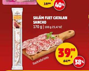 SALÁM FUET CATALAN SANCHO