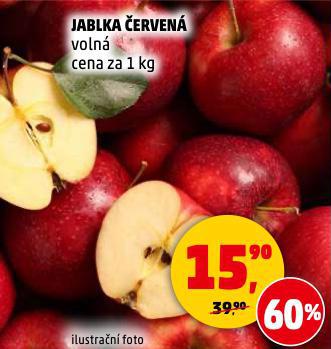 JABLKA ČERVENÁ