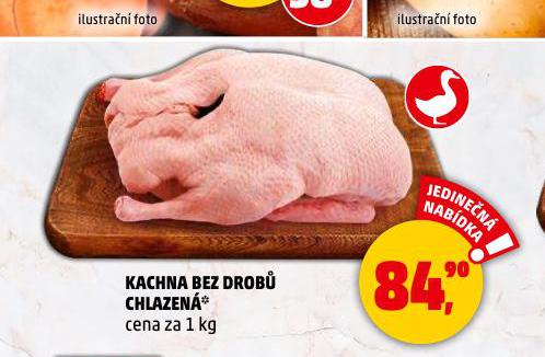 KACHNA BEZ DROBŮ CHLAZENÁ