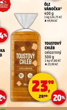 TOUSTOVÝ CHLÉB