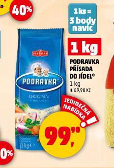 PODRAVKA PŘÍSADA DO JÍDEL