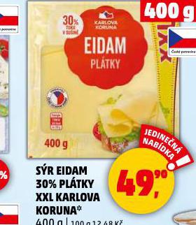 SÝR EIDAM 30%