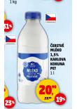 MLÉKO ČERSTVÉ